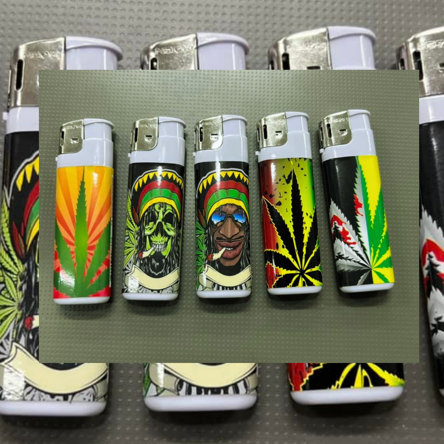 Hippie Design Lighters